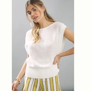 Maeve Boat Neck Sweater Vest size M